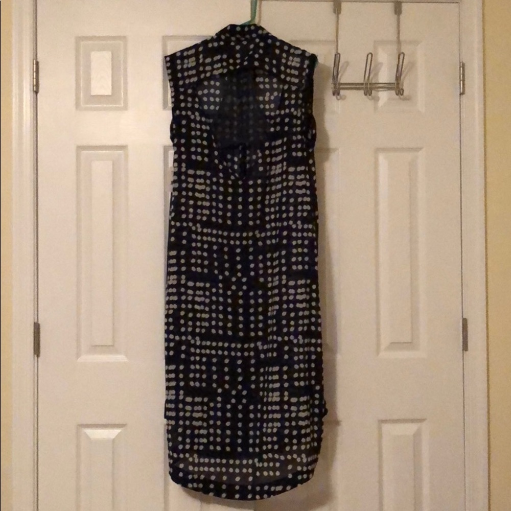 Free People Sleeveless Shirt dress NEW